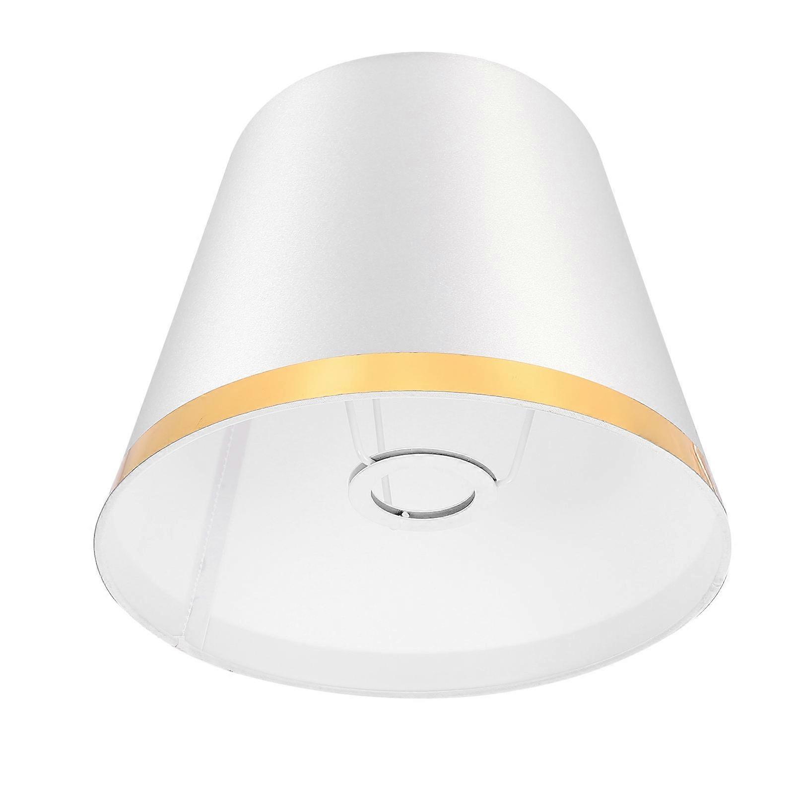 Delicate Desktop Lampshade Ornament Soft Light Lampshade Bedroom Lighting Cloth Material 9.8×6.3×7.9in 1Pcs