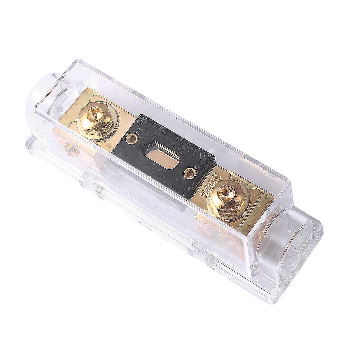 Mini ANL Fuse Holder For Speaker Modification Protecting Circuits With Overheat Protection 1Pack