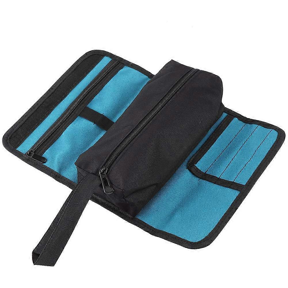 Roll Up Tool Bag Small Foldable Tool Organizer for Easy Access and Storage, Durable Material, Ideal Repair Kit