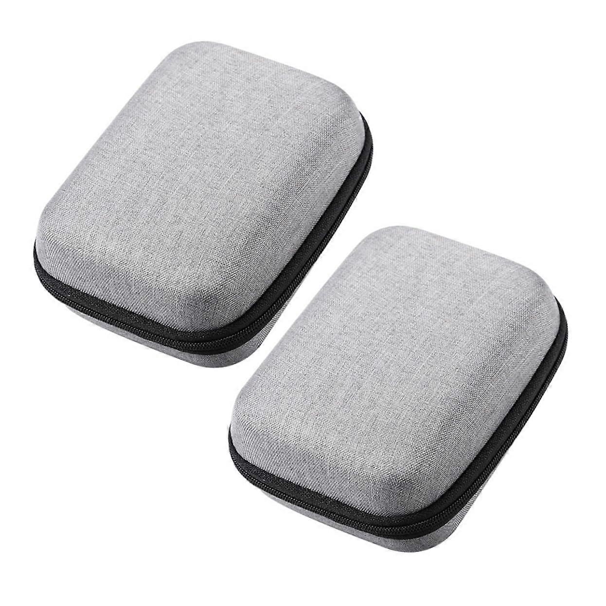 Waterproof Storage Case - 2-Piece For Electronics, Cables, Microphones And Accessories, Compact Travel Case