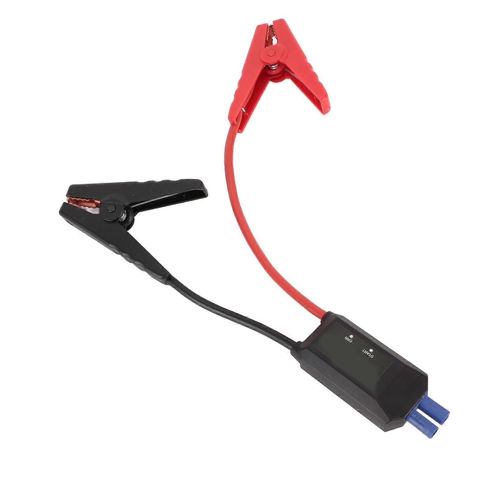 12V Car Jump Starter Clamp, Heavy Duty EC5 Plug, Battery Booster Jumper Cable for Efficient Starting
