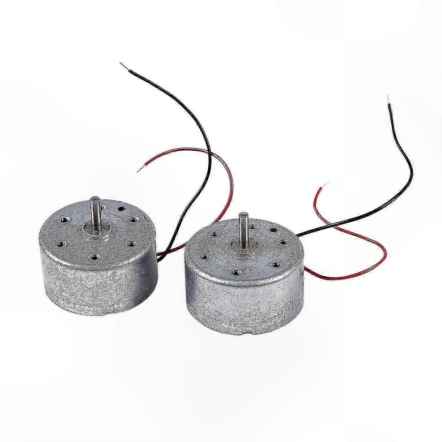 2 Pack DC Motor 1.5-9V 6000RPM for CD DVD Player Replacement