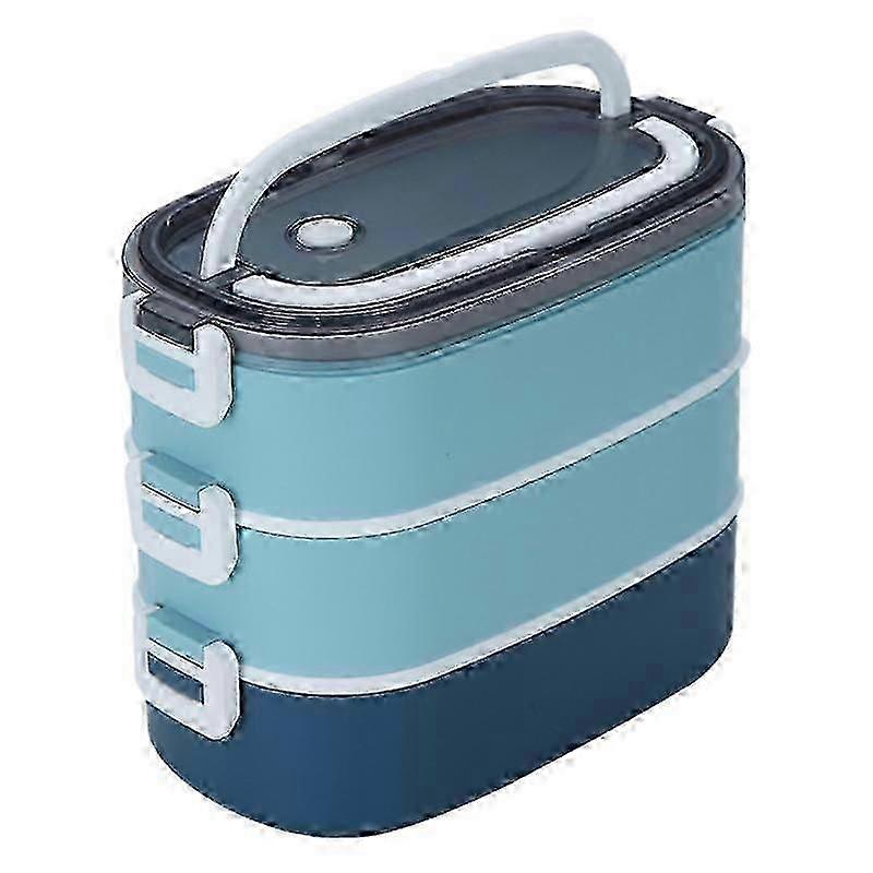 3-Layer Leakproof Lunch Box - Practical Dining Storage Design