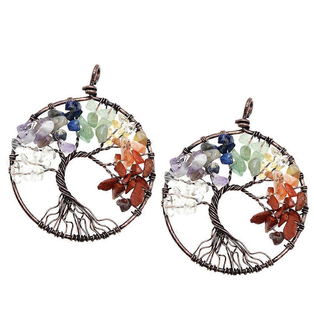 Crystal Necklaces with Unique Tree Pendants, Stylish and Durable, Workmanship
