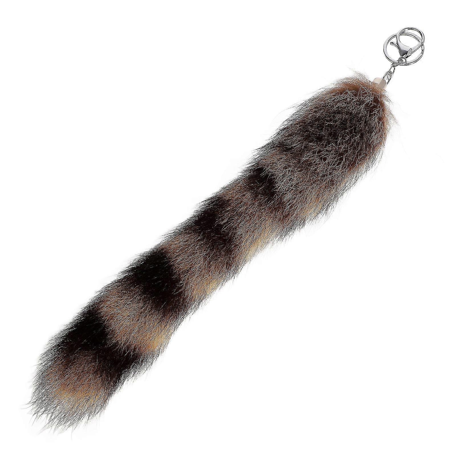Raccoon Tail Keychain Aesthetic Keychain Bag Charm Bag Keychain Handbag Pendant