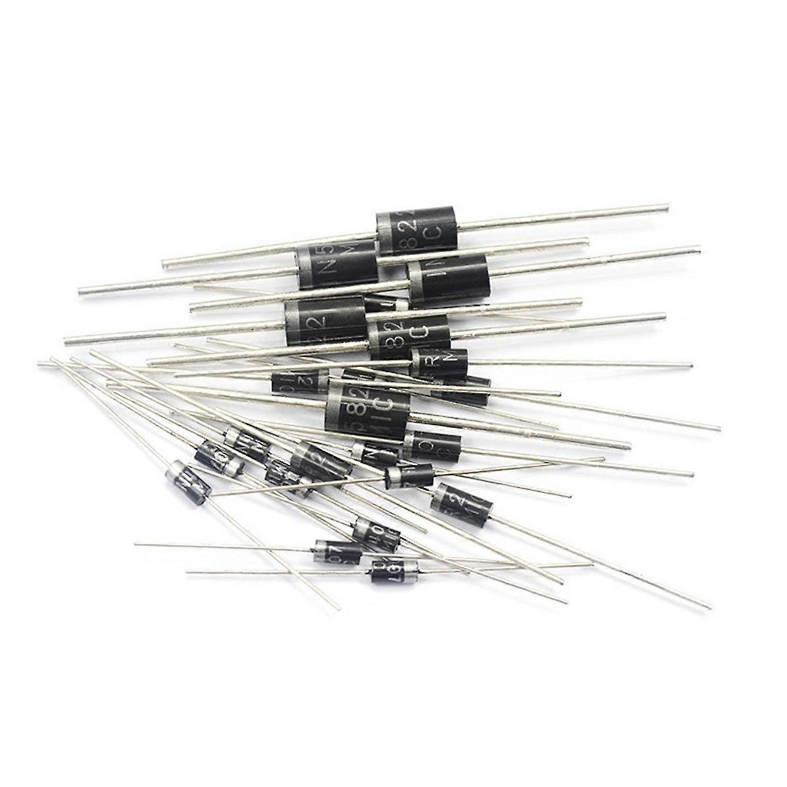 Rectifier Diode 1N4001 1N4007 10A10 1N5408 1N5819 6A10 50pcs Pack for Electronic Projects and Circuit Repair