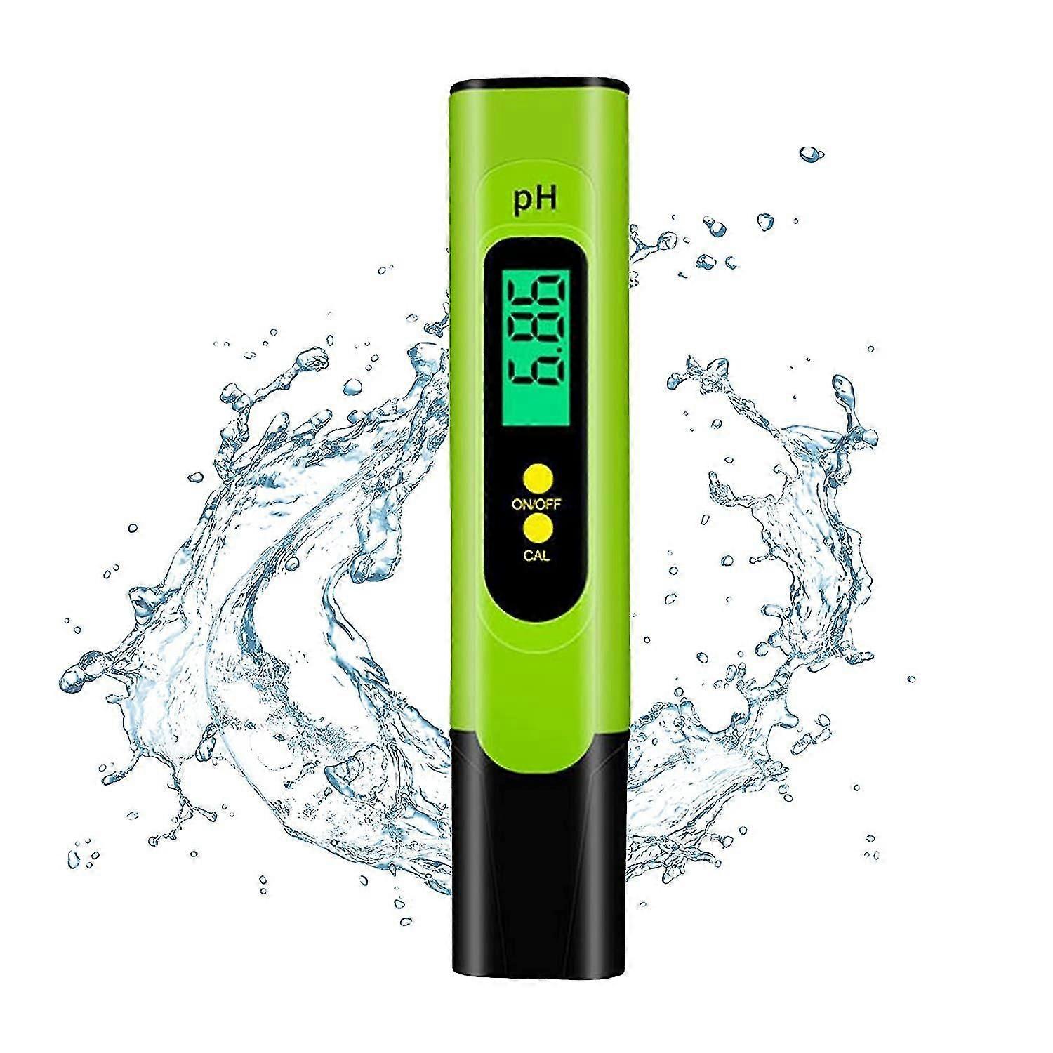 PH Meter for Water, Digital pH Tester Pen, High Accuracy 0.01 Water Quality Tester with ATC Function