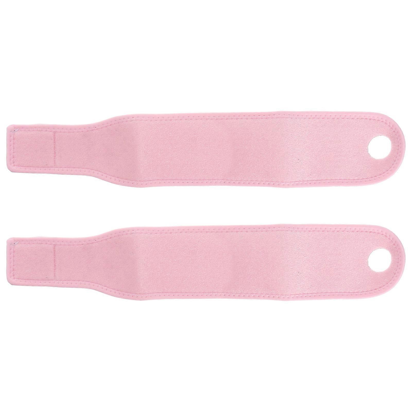 Wrist Compression For Sports Equipment Protective 40x7cm Pink Color 2Pcs