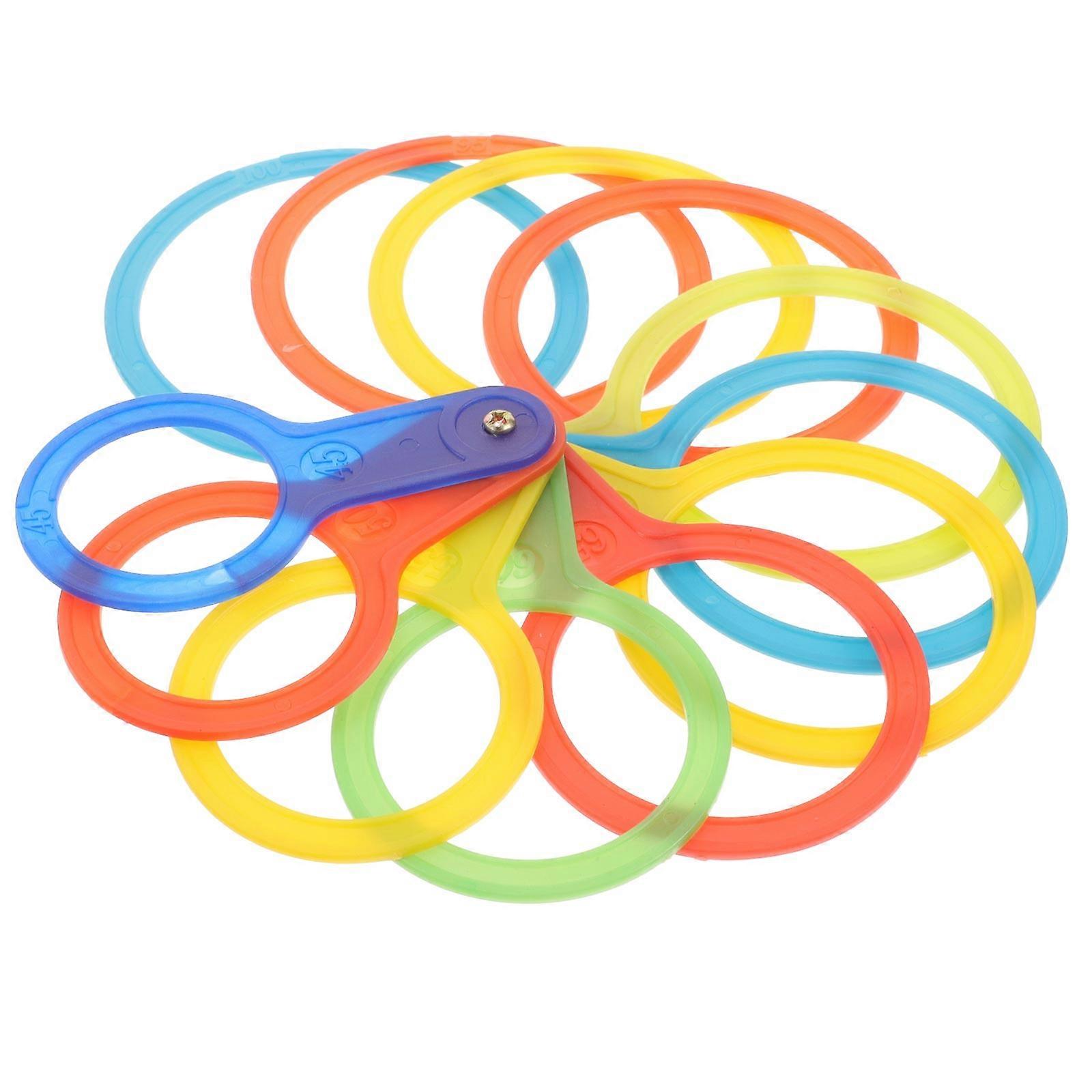 Thickened Design Plastic Diameter Measuring Tool For Various Fruits Ideal For Farm Use 1 Set