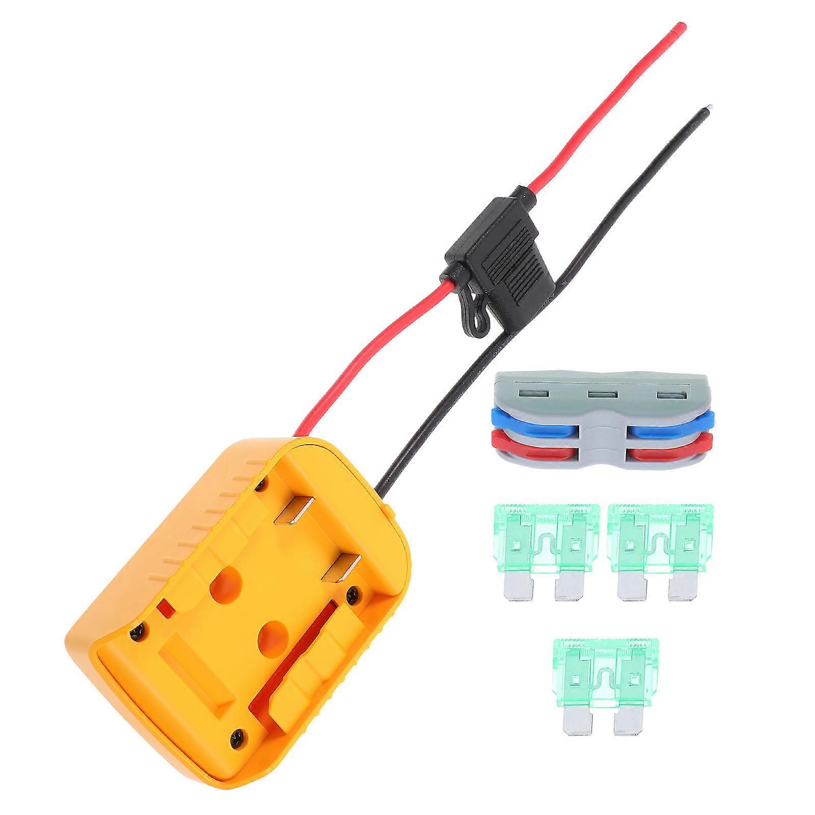 DIY Power Connector Kit For Electricians Power Tool Batteries 8.70X6.00X2.70cm Efficient Battery Connection 1 Set