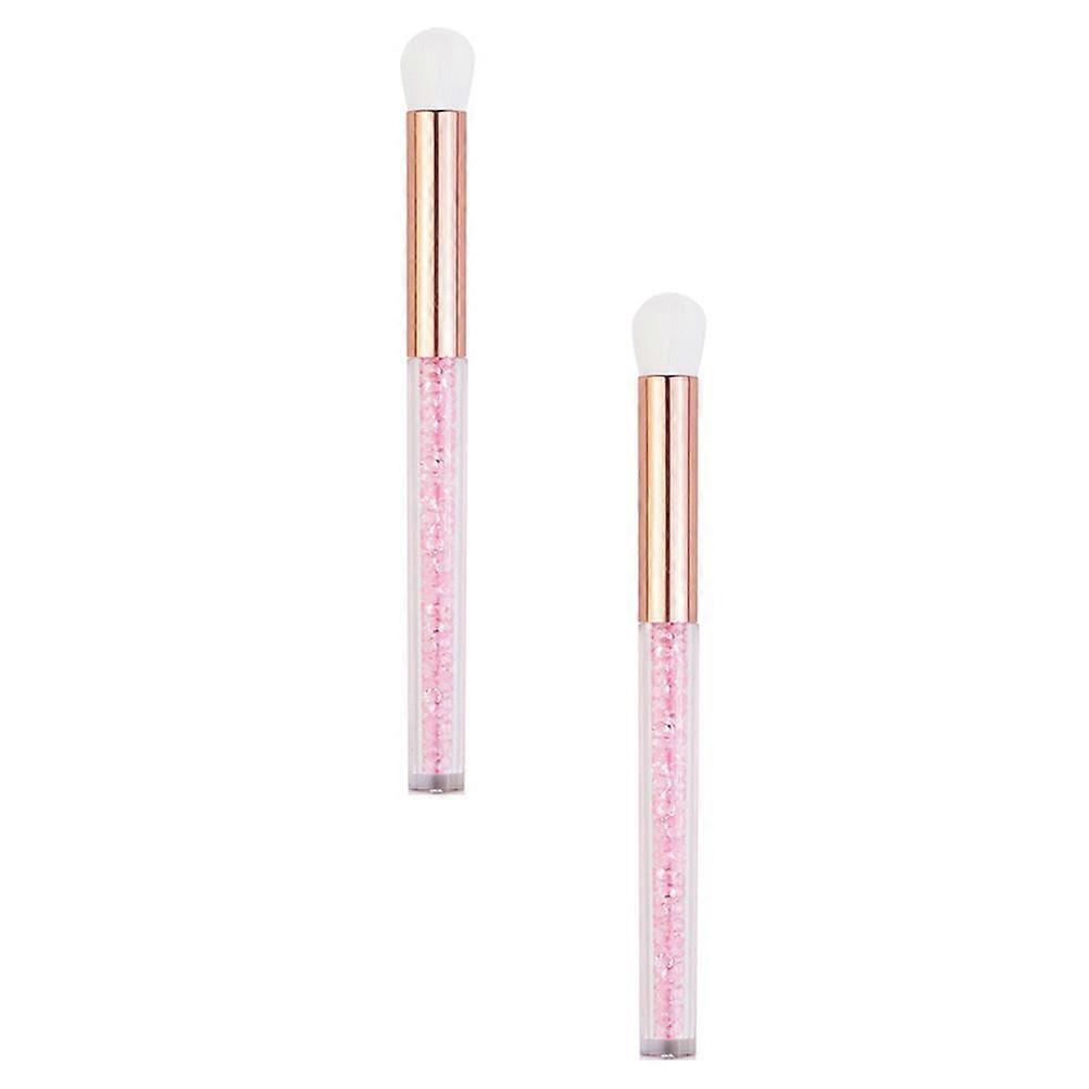 Shadow Brush Designed For Women 2Set Perfect For Makeup Tool Essential In Home Use And Travel Use