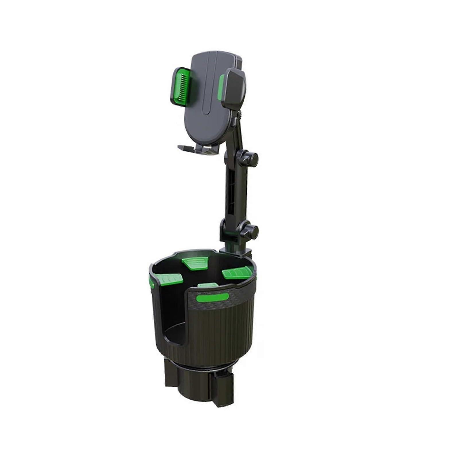 Auto-Getränkehalter 2024 Multifunktionale Verstellbare Handyhalterung Mit Isolierter Getränke- und Bieraufbewahrung AC-2394 G