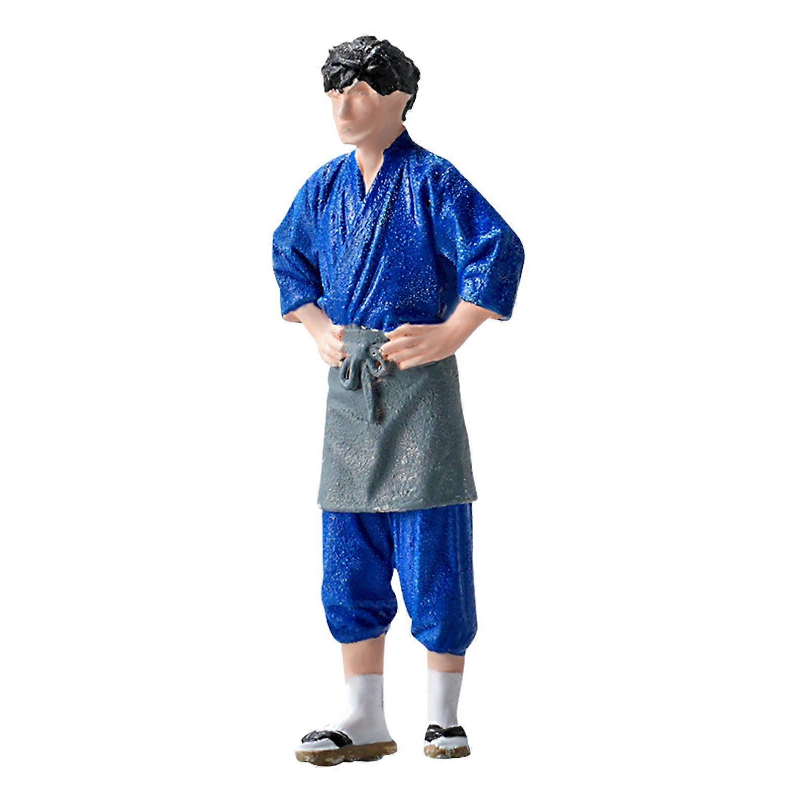 1/64 Scale Model Figure Layout Decoration Realistic Dioramas Mini Doll Model