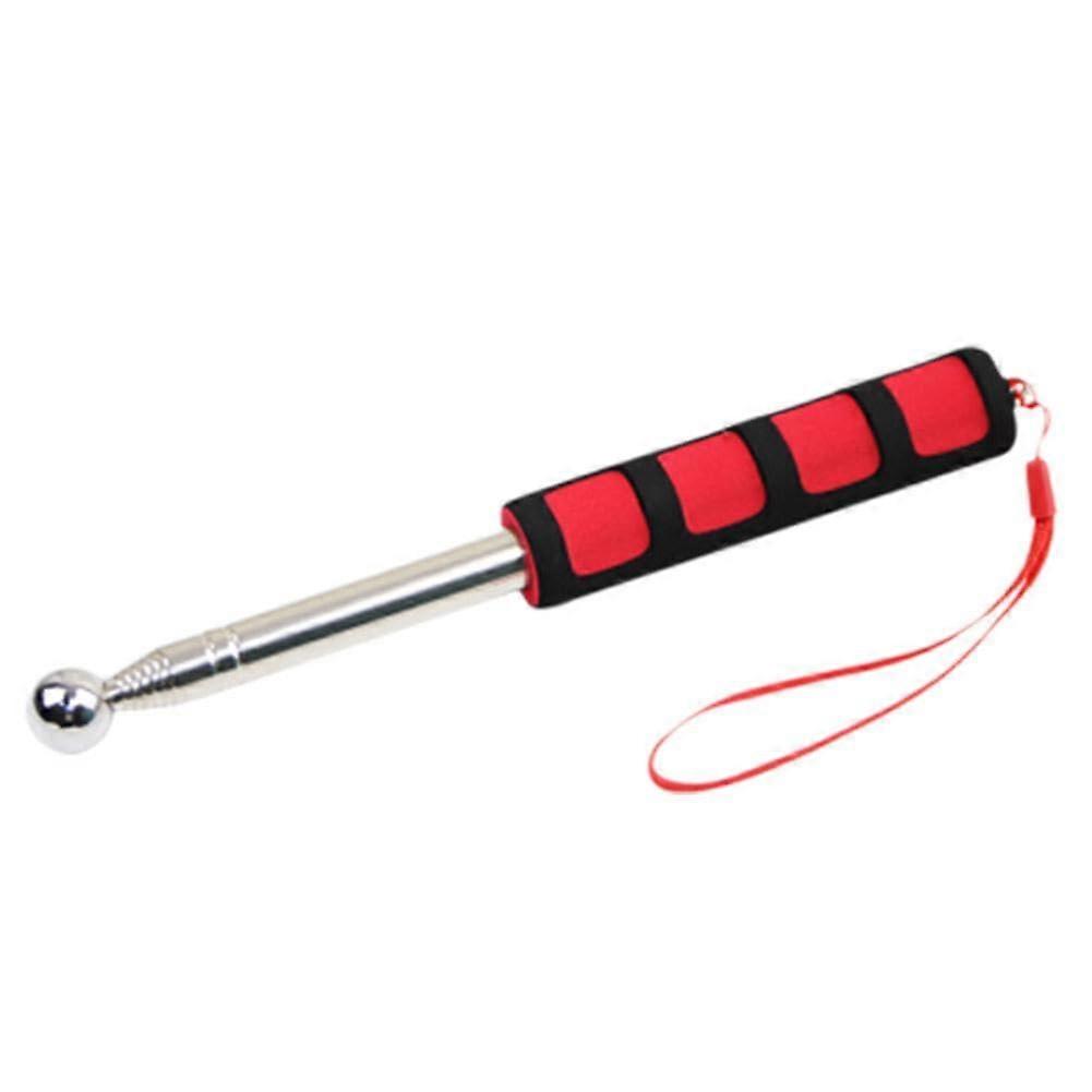 Inspection Hammer Telescopic Tool Hollow Floors Ceilings Tile Sound Red 98cm