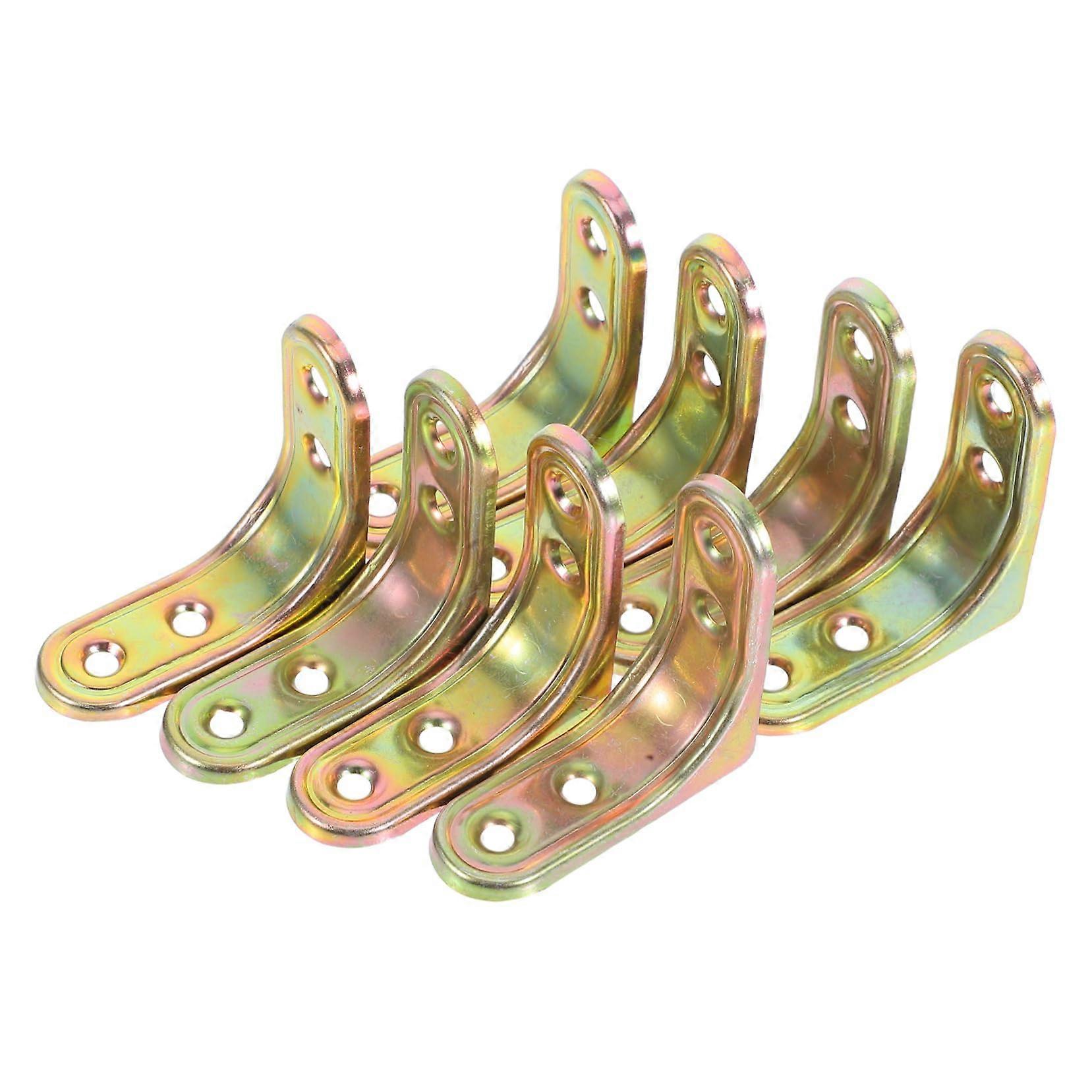 Cabinet Corner Brace 8-Piece Set Iron Right Angle Cabinet Hardware For Drawer Desk Chair Corner Connector