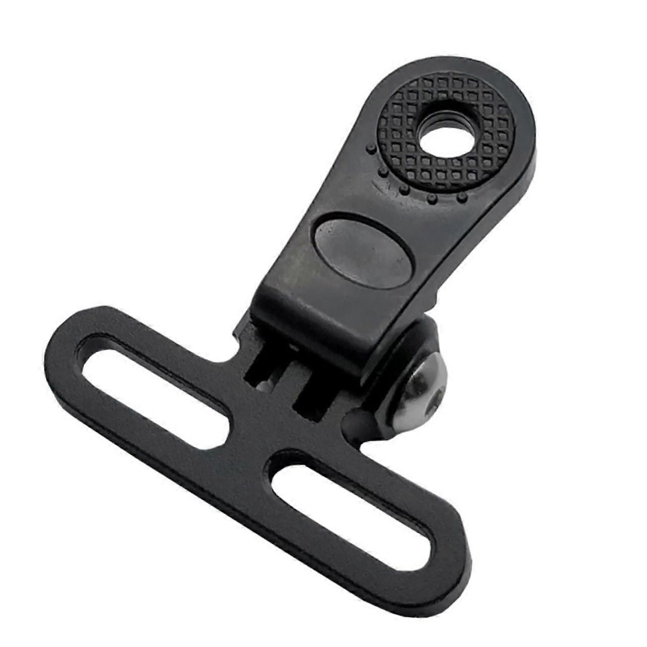 Bicycle Handlebar Mount for Lights and Sports Cameras Aluminium Adapter with NonSlip Rotating Design for Cycling and Night Riding