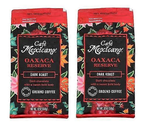 Cafe Mexicano Oaxaca Reserve Ground Coffee 2 Pack