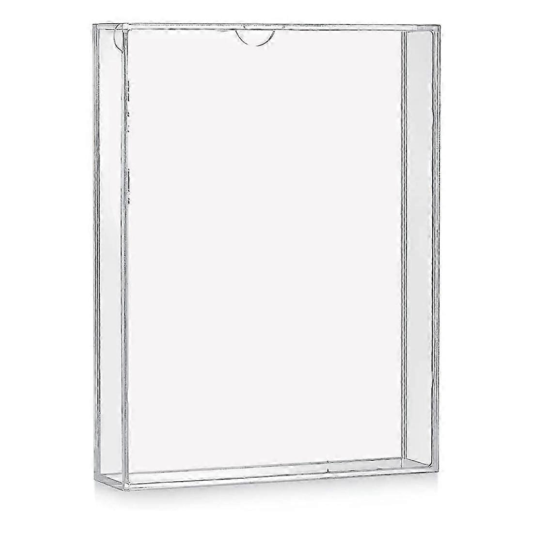 Shadow Box Frame Acrylic Photo Frame DIY Desktop Display Box All Transparent Storage Box