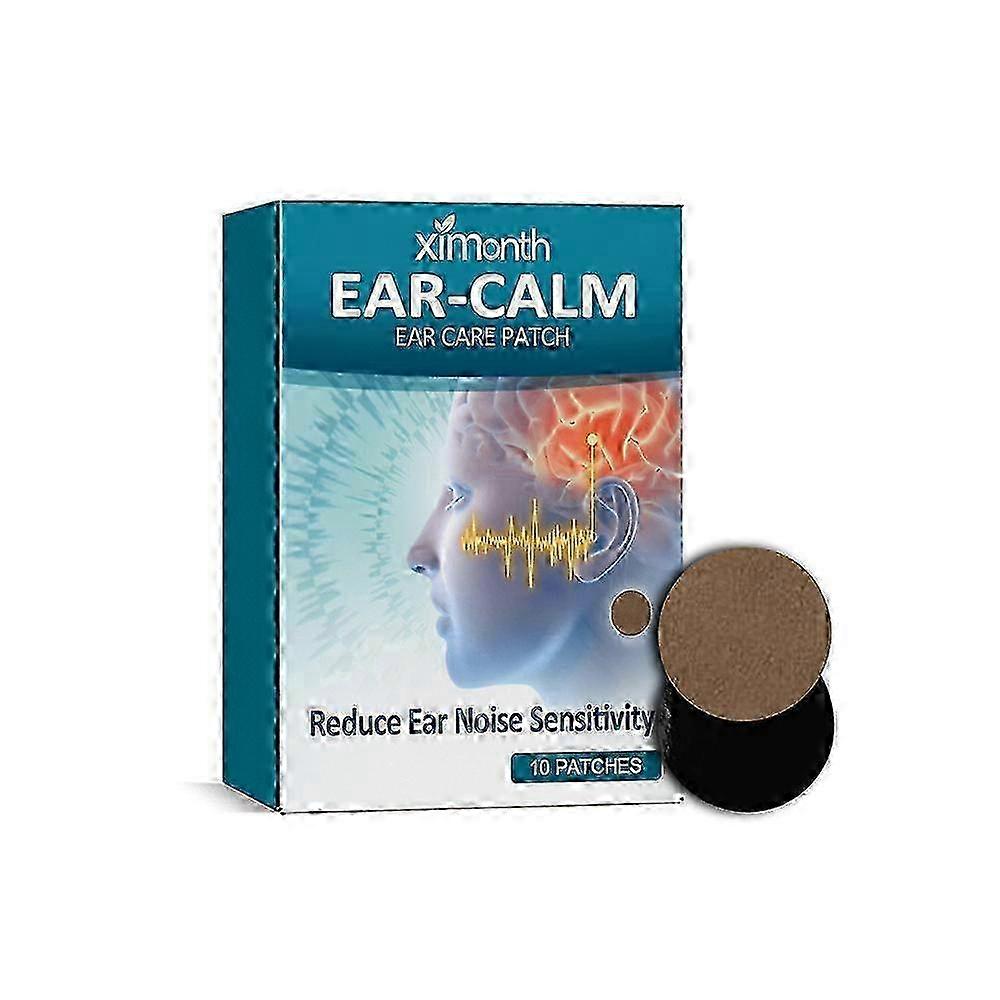 Tinnitus Patch to relieve ear plugs, tinnitus, ear health, hearing discomfort, dizziness and head care patch Ear Drops