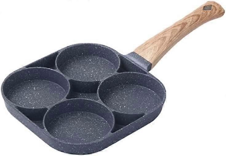 Egg Omelet Frying Pan Multifunction Breakfast Burger Hamburger Steak Cooker Pancake Maker with Handle Wok