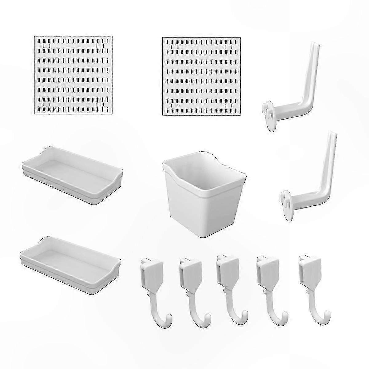 Wall-Mounted Kitchen Storage Solution Organizer Kit hwy