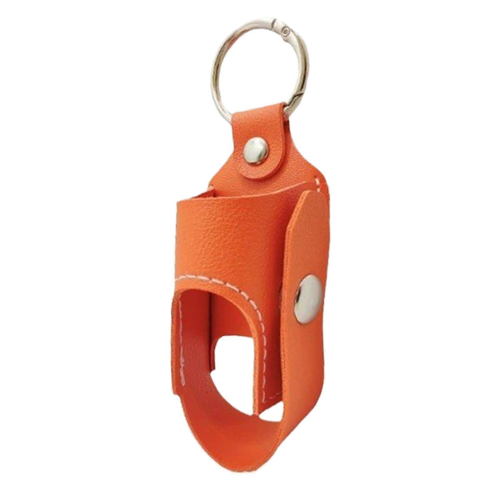 Inhaler Keychain Holder, Portable Storage Case, Rugged for Travel Orange
