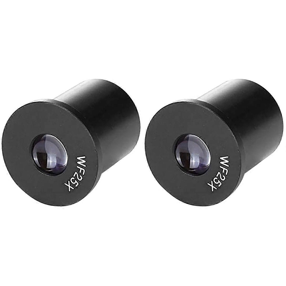 2X WF25X Biological Microscope Eyepiece Installation Size 23.2MM Field of View 9MM Eyepiece