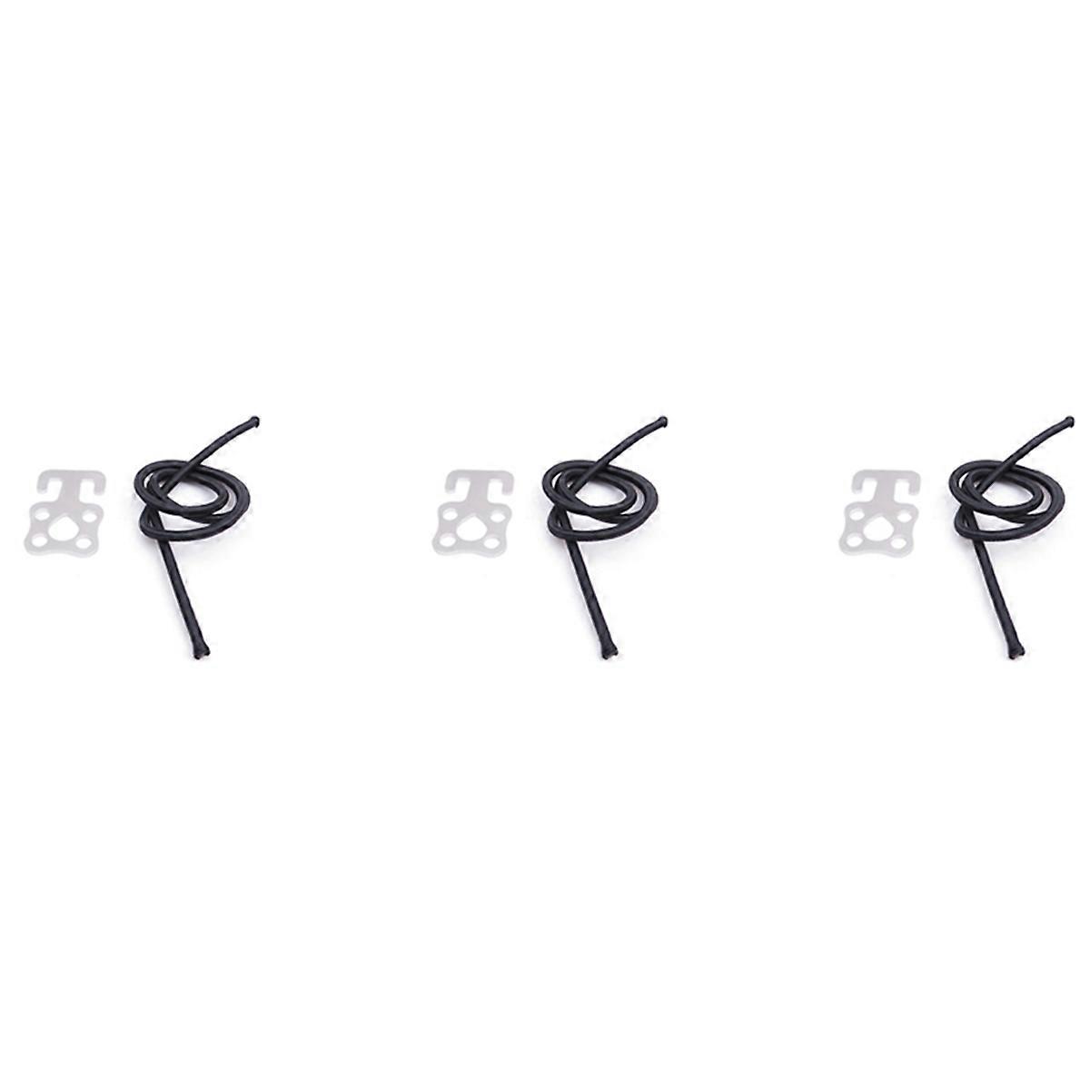 3X Scuba Diving Plate Hook with Bungee for Backmount Sidemount BCD and Dry Suit