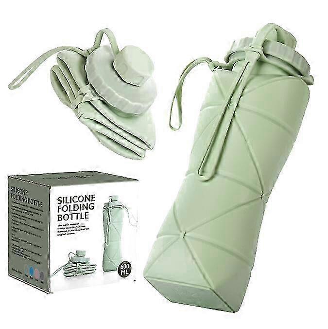 Silicone Folding Camping Cup Sport Bottle with Lids