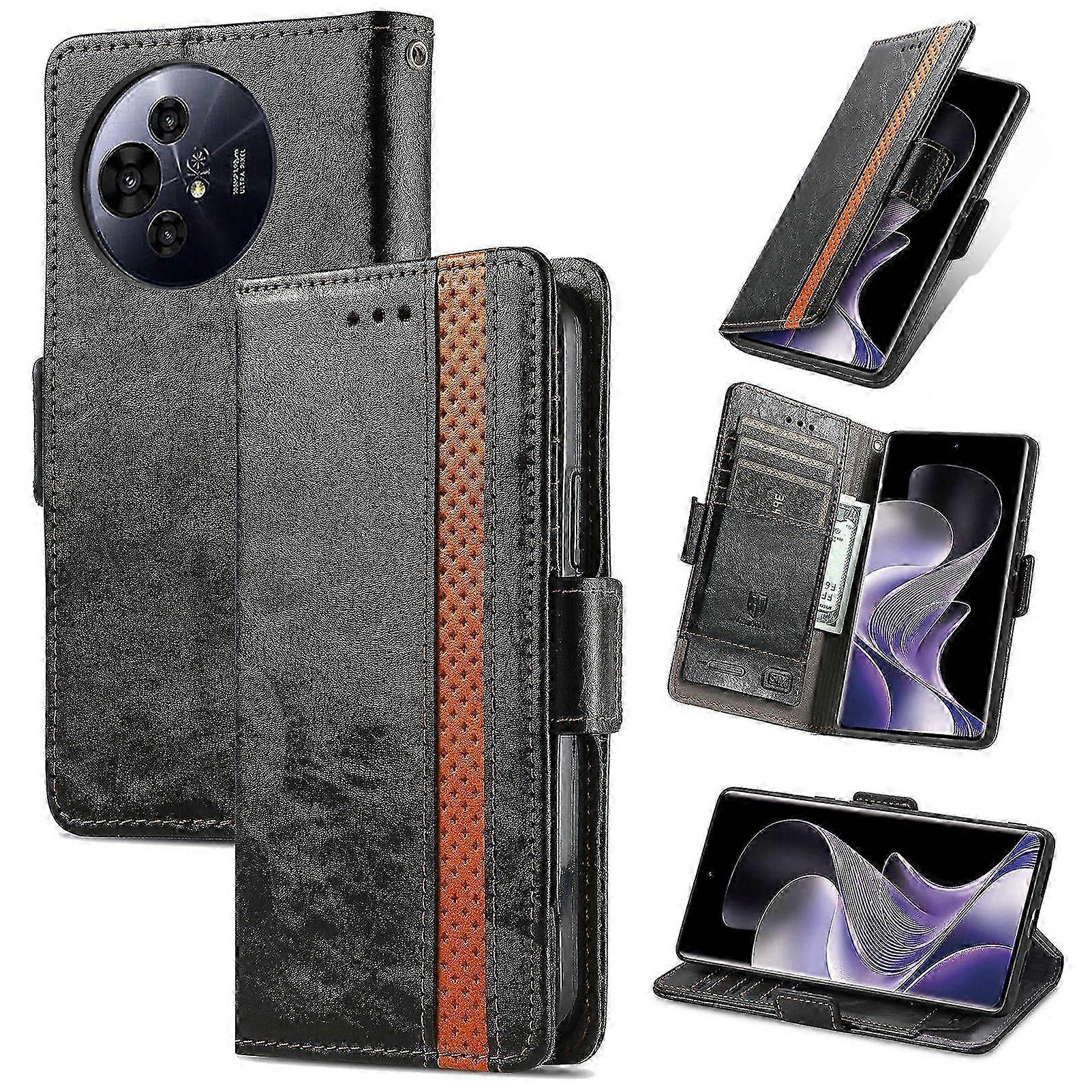 Compatible with TCL 50 Pro NxtPaper Wallet Case - PU Leather Flip Cover with RFID Blocking & Kickstand