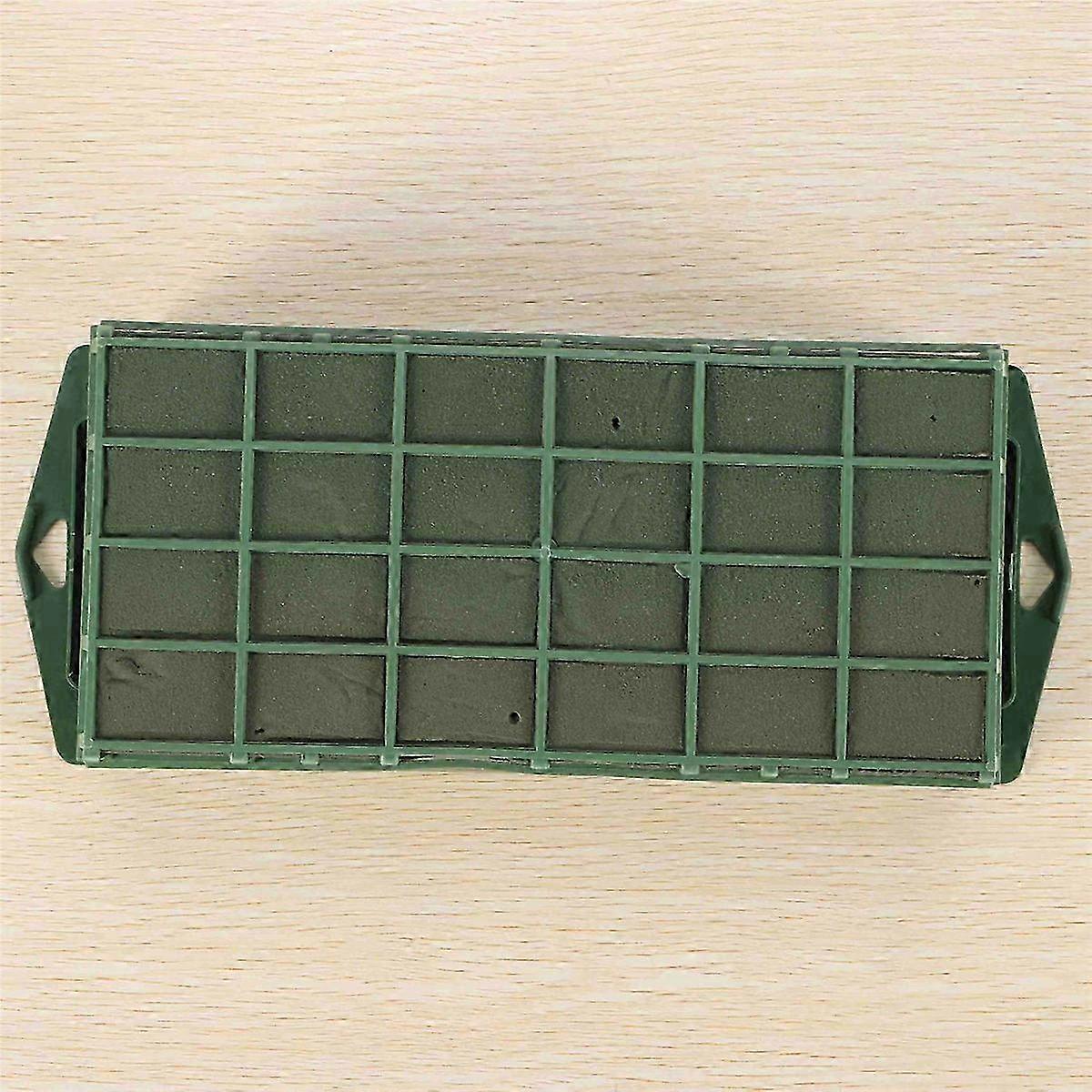 1 Pcs Floral Foam Cage Holder with Floral Foam Arrangement