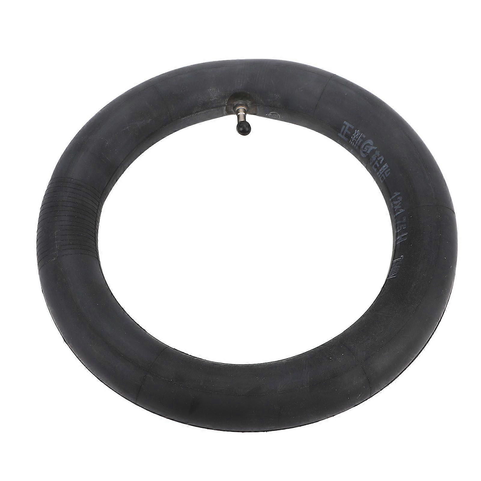Kids Bike Inner Tube 12x1.75 Rubber Heat Resistant Shock Absorbing Reduce Noise with Bend Valve Bike Tire Inner Tube for Replacement