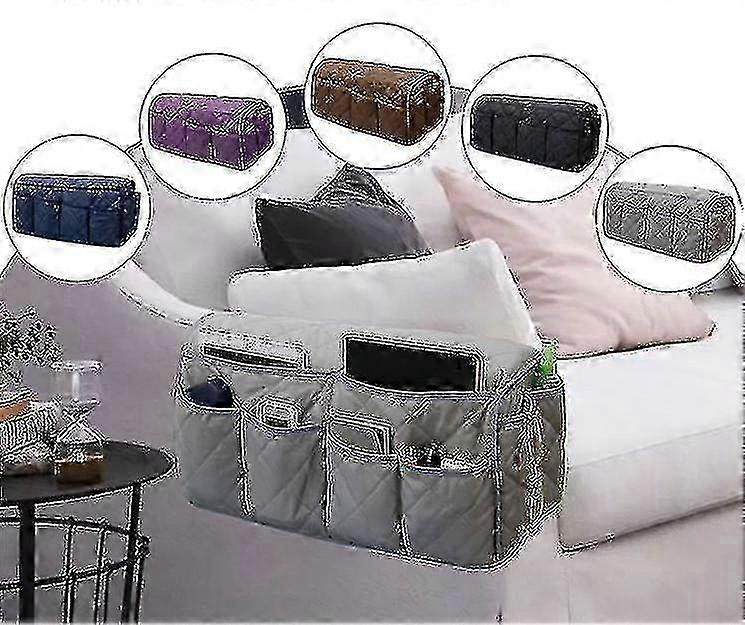 Sofa Armrest Hanging Storage Storage Bag, Tv Remote Control Holder ...