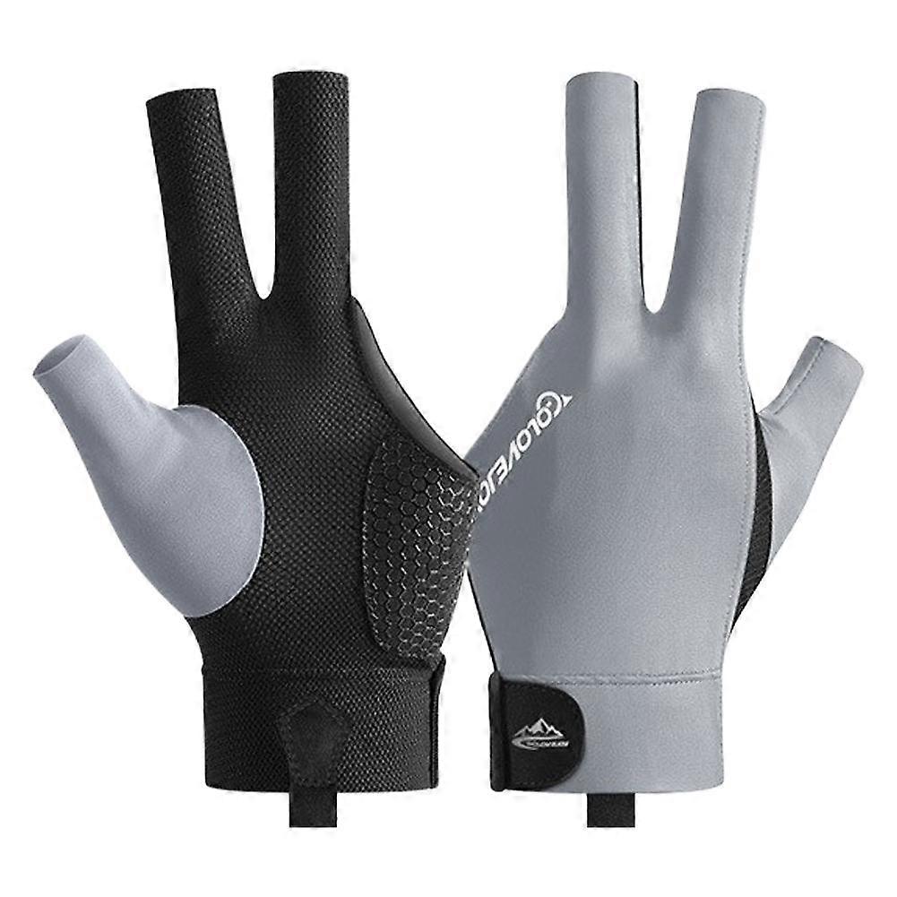 Billiard gloves for enhanced grip and accuracy, perfect for left-handed players