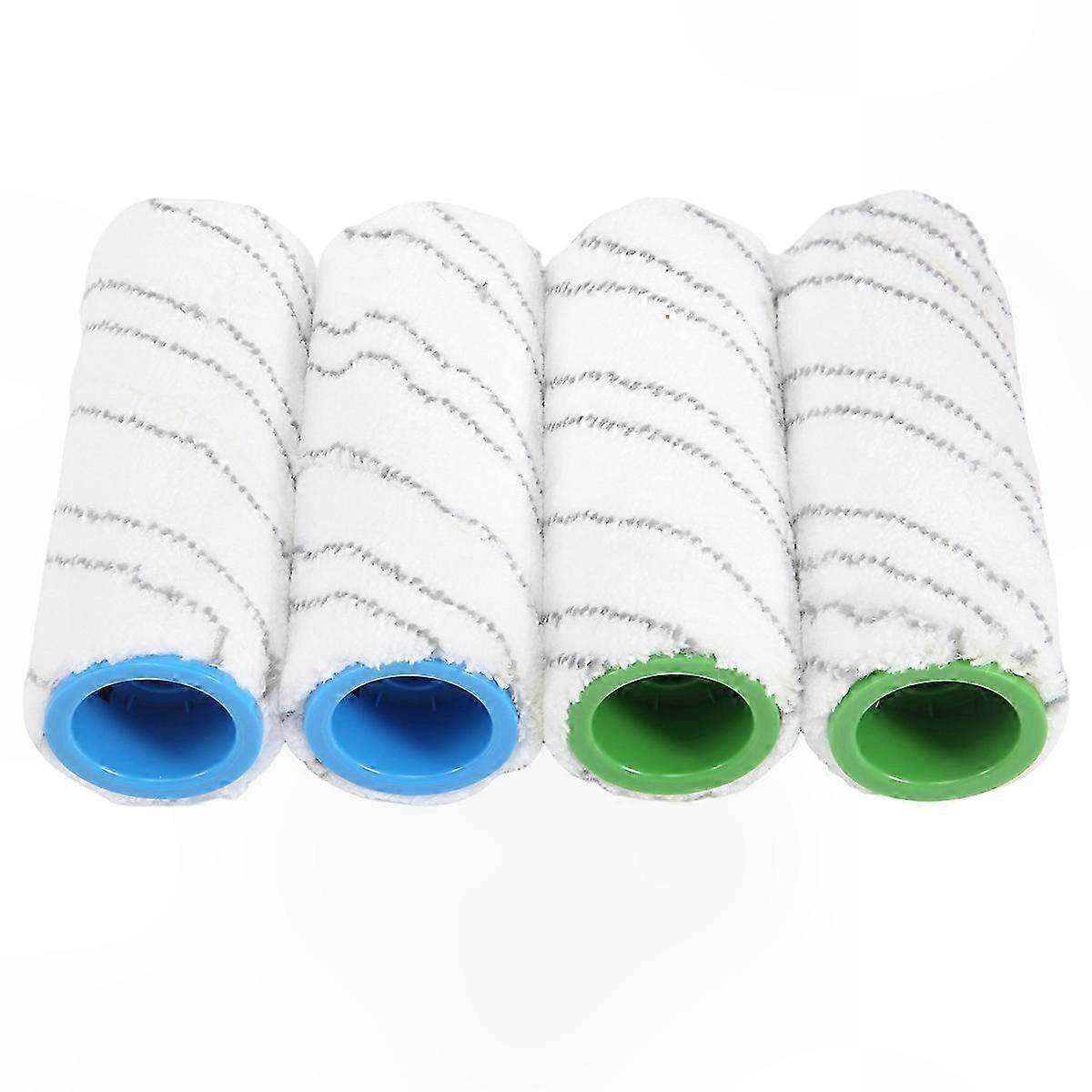 Replacement Rollers 4-Pack for Electric Floor Cleaners Compatible with FC5 FC7 FC3 FC3D Models