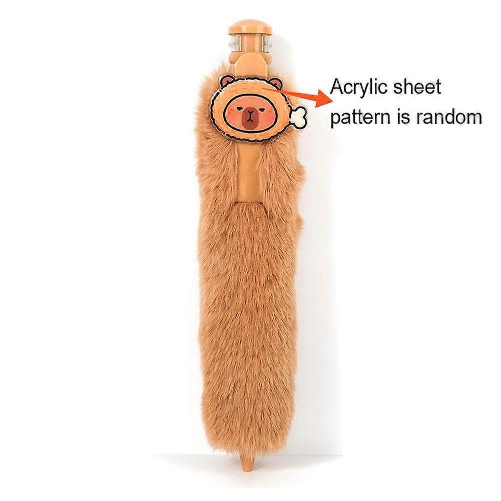 Creative Plush Big Ballpoint Pen Plastic Large Oversize Writting Pen