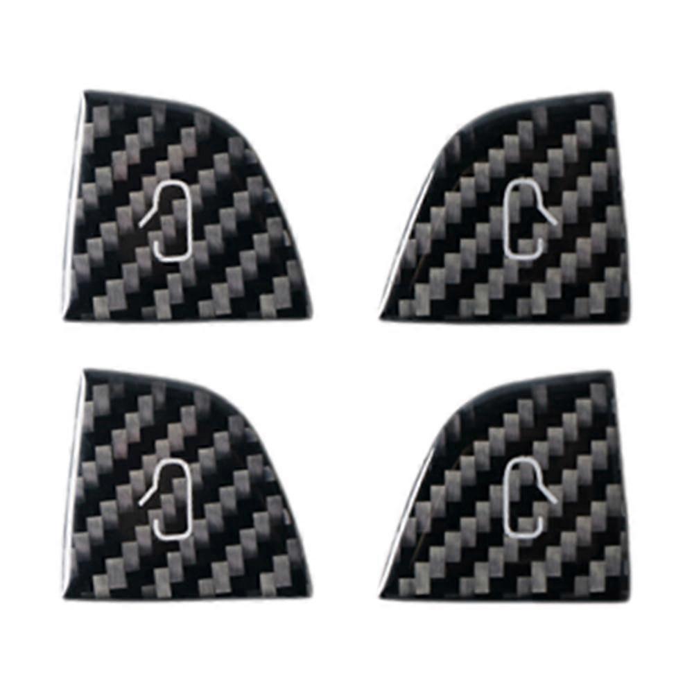 For Model 3 Door Switch Button Protective Sticker Door Lock Switch Trim Interior