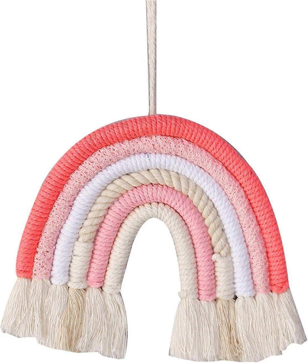 Nursery wall hanging. Macrame rainbow wall hanging. Macrame tapestry.