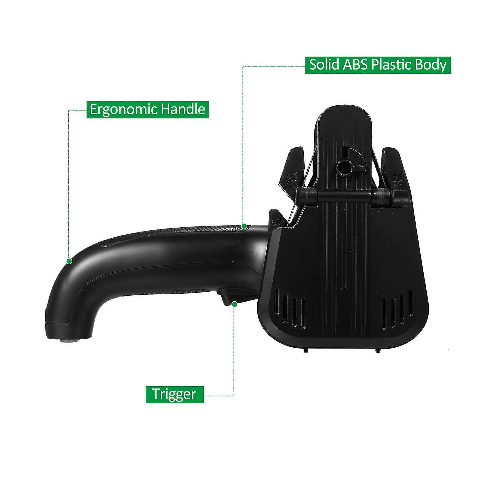 Electric Knife Sharpener with Abrasive Belts 0.7x12in, 48W, EU/US