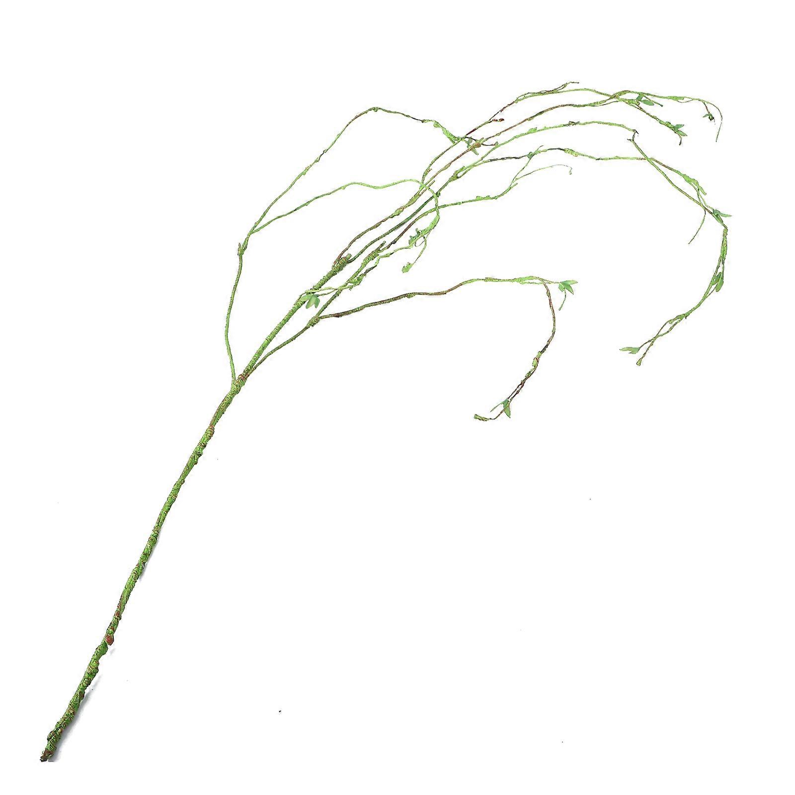 Captive Habitat Climbing Toy with Lifelike Green Vines for Reptile Tank Decor expanded plastic 7 inches