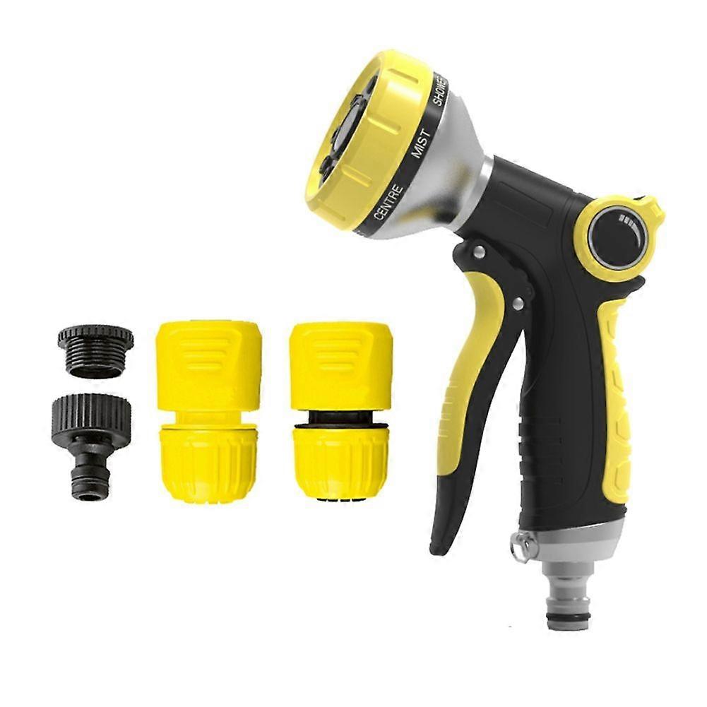 Garden Water Hose Nozzle for ,Pressure Car Wash Hose with Spray Garden Watering Pipe Tube Sprinkle