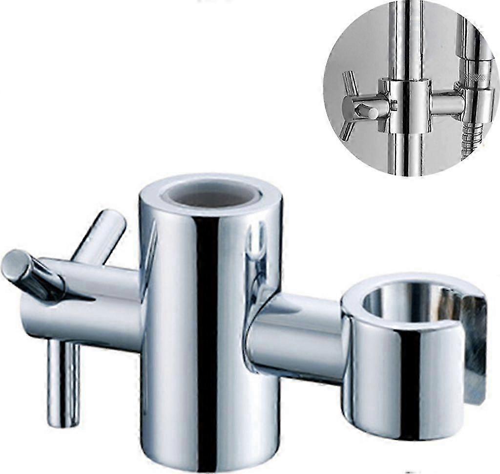 Hand Shower Holder, 24-25mm, ABS, Polished Chrome