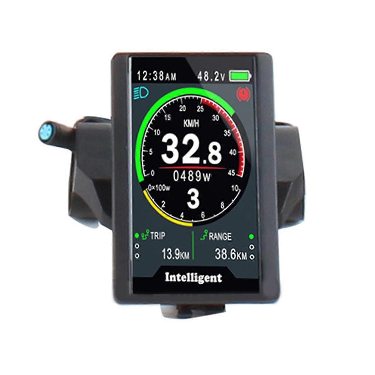 Electric Bike LCD Color Display 850C UART Protocol for BBS01B 02B Mid Motor Conversion 5Pin Female