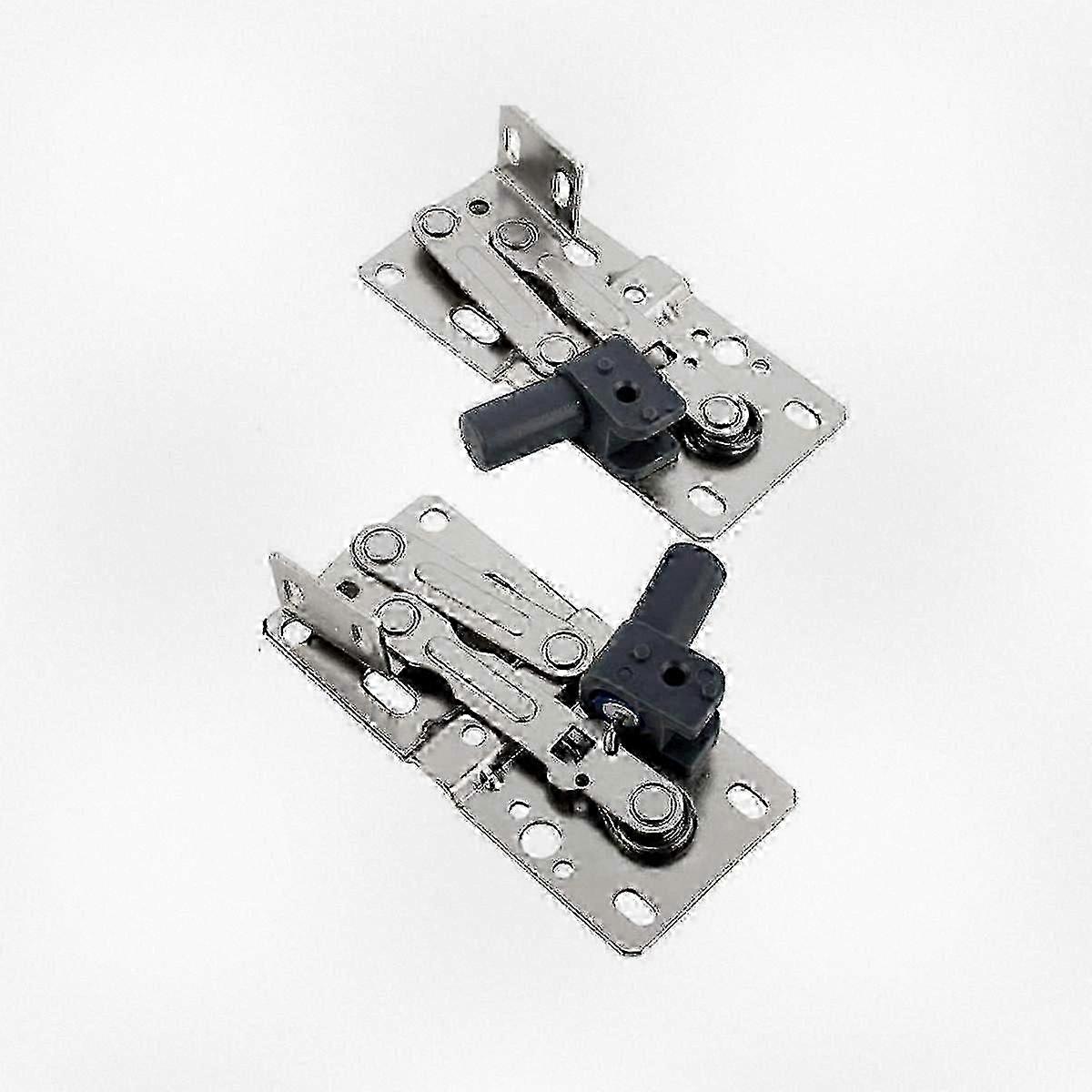 2025 2 Pack Sink Front Drawer Hinges, Tip Out Tray Cabinet Clips for False Front Installation