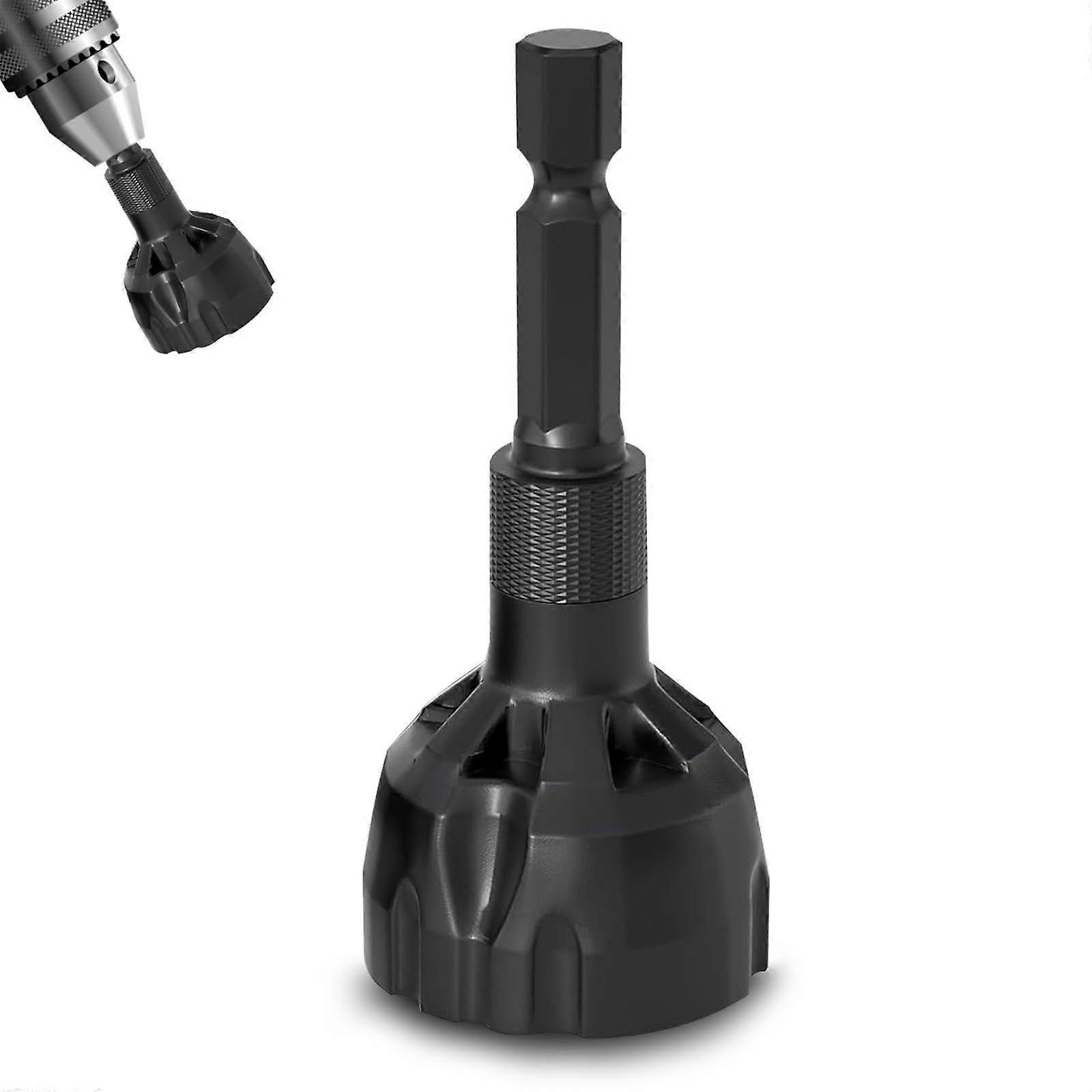 Black Zinc Alloy Deburring External Chamfer Tool 1/83/4 In Burr Removal Quick Release Hex Shank Tungsten Thread
