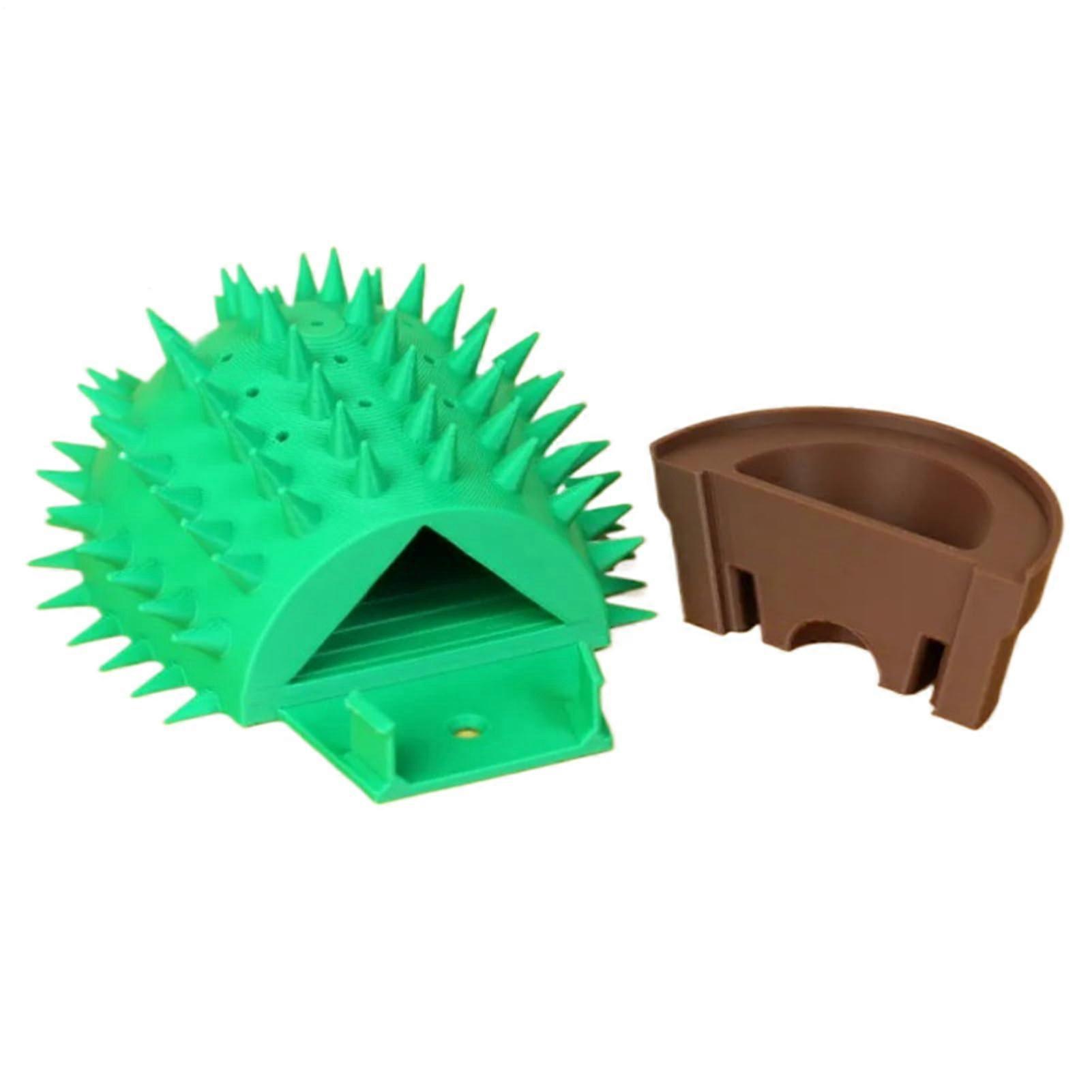 Cat Corner Scratcher 3D Printed Cactus Scratching Board Cat Climbing Mental Stimulation Stress Relief 4.13 x 3.54 Inches