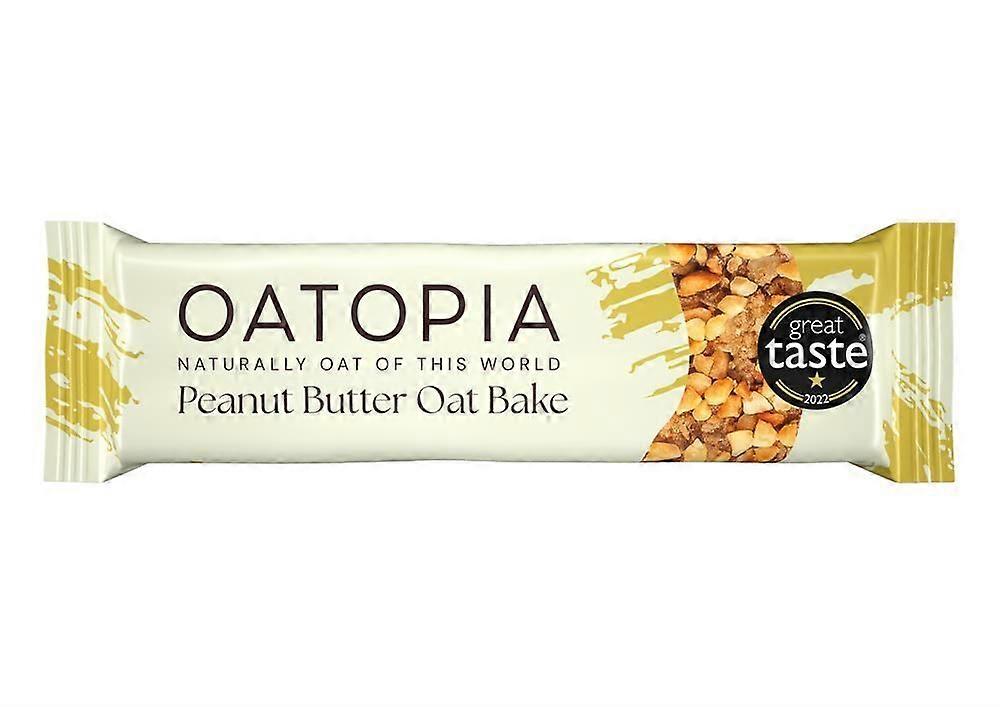 Oatopia Peanut Butter Vegan Flapjack 60g - 15 Pack