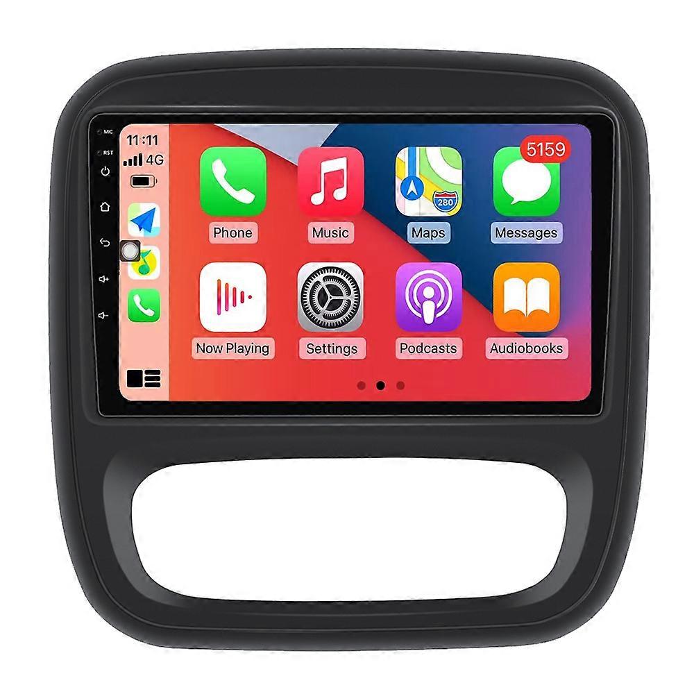 Car Multimedia Player For Renault Trafic 3 2014 - 2021 para Opel Vivaro B 2014 - 2018 CarPlay Android Auto Stereo Radio GPS Navigation Autoradio
