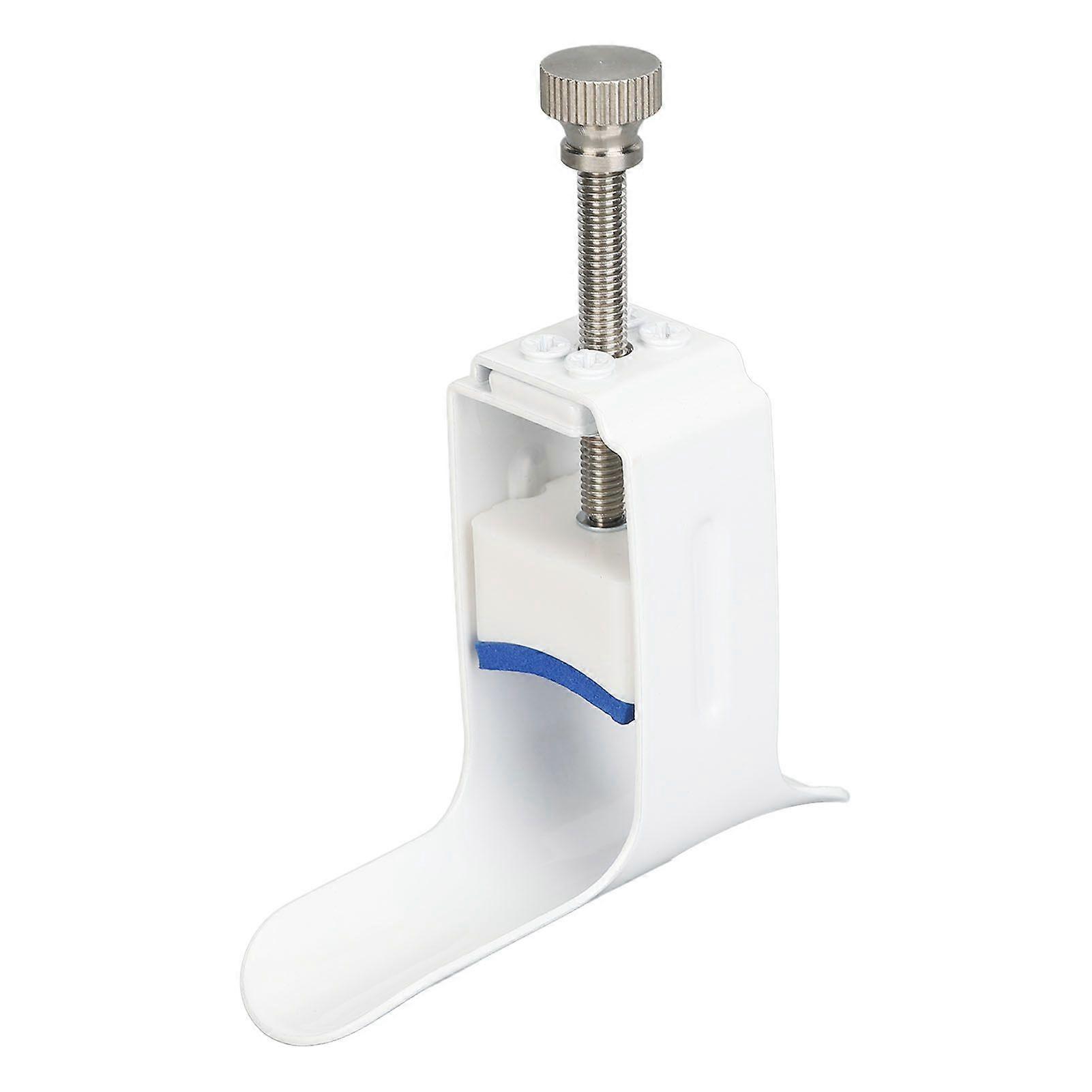 Finger Straightener Splint Adjust Force Curved Aluminum Fixture Finger Support Corrector for Finger Rehabilitation White