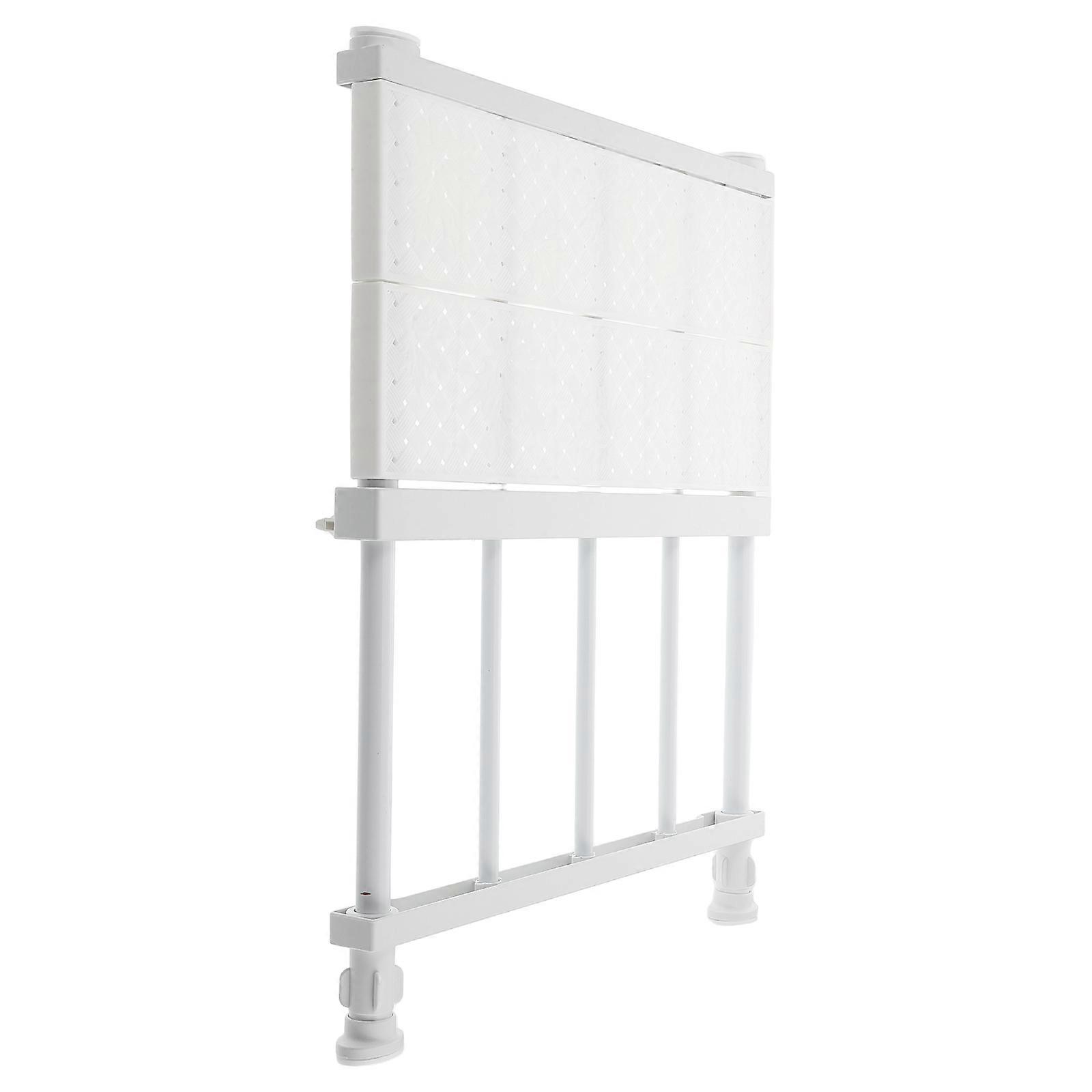 Expandable Closet Tension Shelf Plastic Adjustable Storage Organizer 3Pcs